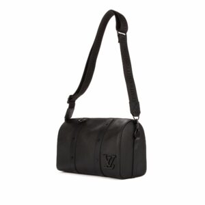 LV Aerogram City Keepall Black Calfskin