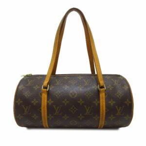 Brown LV Monogram Papillon 30 Handbag