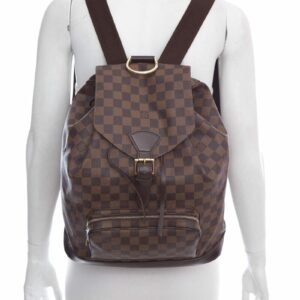 LV Brown Montsouris GM Backpack