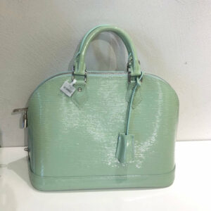 LV Alma EPI Handbag,Green