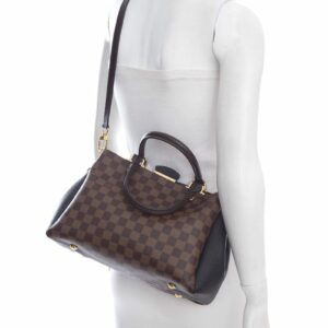 LV Brown & Black Brittany Damier Handbag