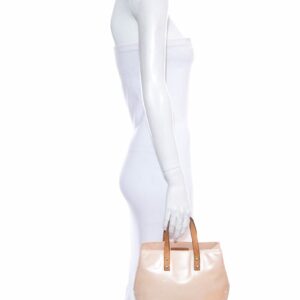 LV Nude Patent "Vernis" Mini Tote