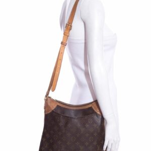 LV Brown Monogram Odeon Shoulder Bag