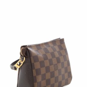 LV Brown Damier Ebene Pochette Handbag