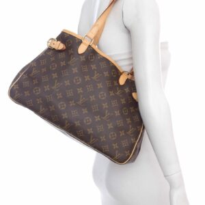 LV Brown Monogram Batignolles Horizontal Handbag