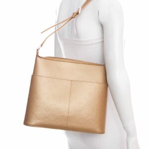LV Gold Monogram Mat Sutter Handbag