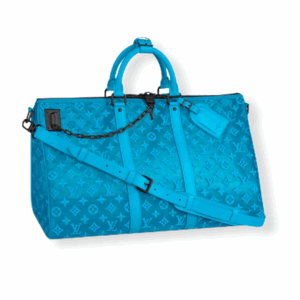 LV Keepall Triangle Badoulière 50 Blue