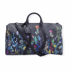 LV Keepall 50 Limited Edition SS20 Floral Monogram Eclipse