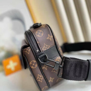 LV padlock on strap bag