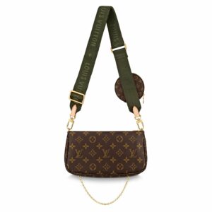 LV Multi Pochette Khaki Strap