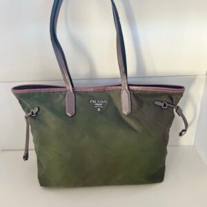 Prada Grøn Totebag