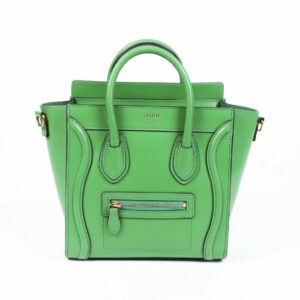 Celine Nano Luggage Calf Leather Tote Bag