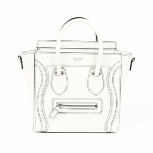 Celine Nano Luggage Leather Tote Bag