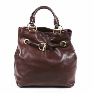 Celine Leather Toggle Strap Handbag