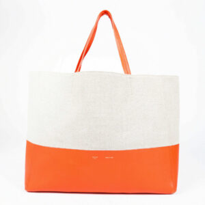 Celine Horizontale Cabas Color Block Tote