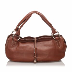 new Celine Brown Calf Leather Bittersweet Hobo Italy