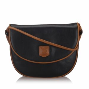new Celine Black Others Leather Crossbody Bag Italy