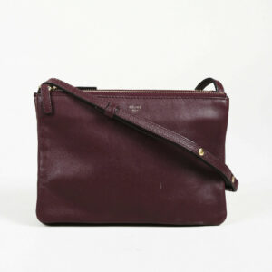 Celine Trio Leather Crossbody Bag