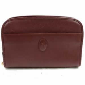 new Celine Clutch Bordeaux Leather (SHC1-14315)