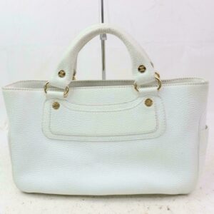 Celine Hand Bag White Leather (SHC1-14239)