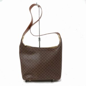 Celine Shoulder Bag Brown Macadam PVC (SHC1-15897)