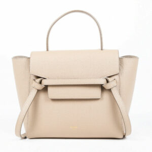 Celine Belt Bag Nano Beige Grained Calfskin