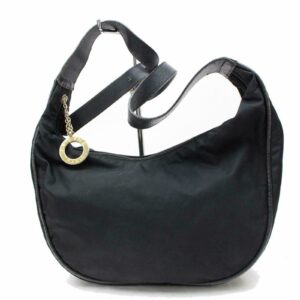 new Celine Shoulder Bag Black Nylon (SHC1-14833)