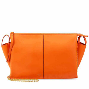 Celine Orange Tri-Clutch on Chain 180513AHL.20BG 180513AHL.20BG