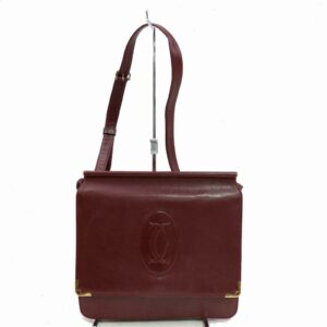 new Celine Shoulder Bag Bordeaux Leather (SHC1-14277)