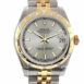  Datejust 31 Silver Dial Diamond Bezel 18K Gold Two Tone Jubilee Ladies 178343 Watch
