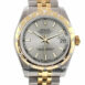  Datejust 31 Silver Dial Diamond Bezel 18K Gold Two Tone Jubilee Ladies 178343 Watch