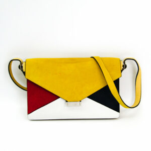 Celine TriColor Leather Diamond Shoulder Bag (SHA-37682)