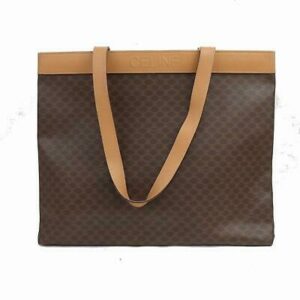 Celine Tote Bag Brown PVC