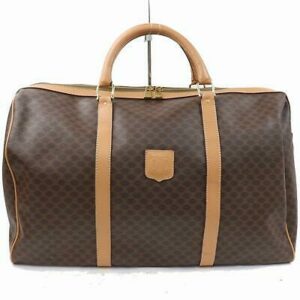 new Celine Boston Bag Brown PVC
