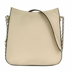 Celine White Leather Chain Shoulder Bag (SHA-10672)