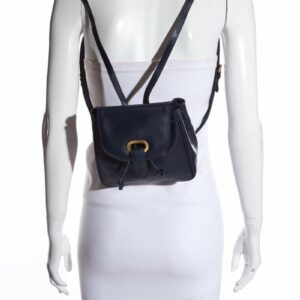 Bottega Veneta Blue Vintage Leather Mini Backpack