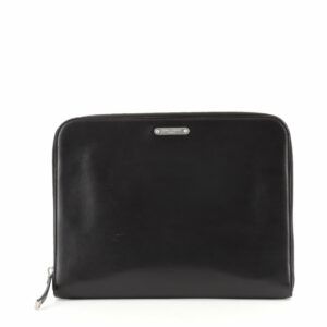Zip Around Document Holder Leather