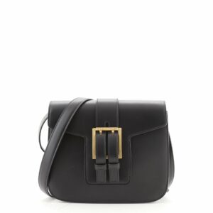 Buckle Messenger Bag Leather Small
