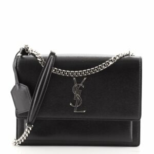 Sunset Crossbody Bag Leather Medium