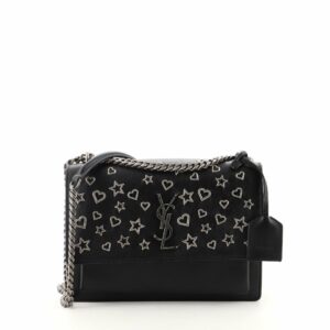 Sunset Crossbody Bag Studded Leather Medium