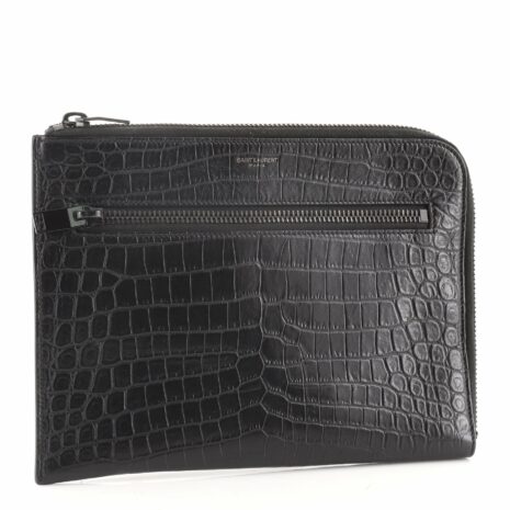 65759-79_20Saint_20Laurent_20Front_20Zip_20Pocket_20Clutch_20Cro_2D_0003