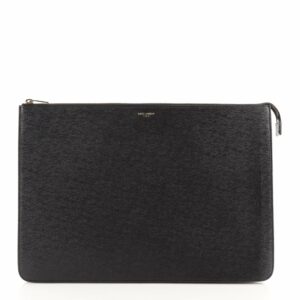 Zip Pouch Leather	 Large