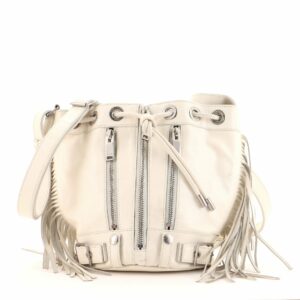 Rider Bucket Bag Fringe Leather Mini