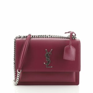 Sunset Crossbody Bag Leather Medium