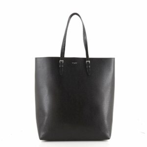 Belted Open Tote Leather