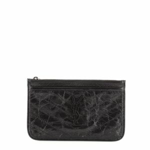 Niki Bill Pouch Matelasse Chevron Leather
