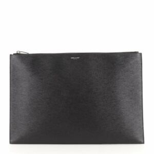 Zipped Document Holder Leather Large