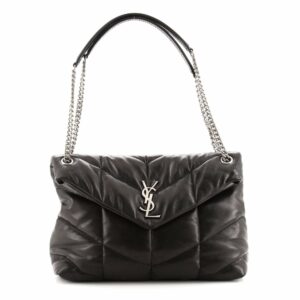 LouLou Puffer Shoulder Bag Quilted Leather Small