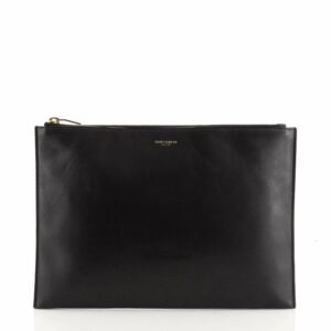Zip Pouch Leather Large
