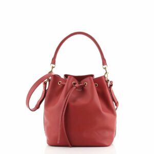 Emmanuelle Bucket Bag Leather Medium